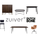 Ca. 16x Retourgoederen Zuiver/Dutchbone op pallet , Zuiver En Dutchbon